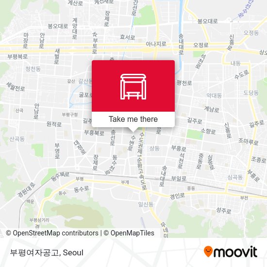 부평여자공고 map