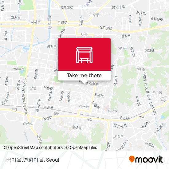 꿈마을.연화마을 map