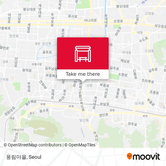 풍림마을 map