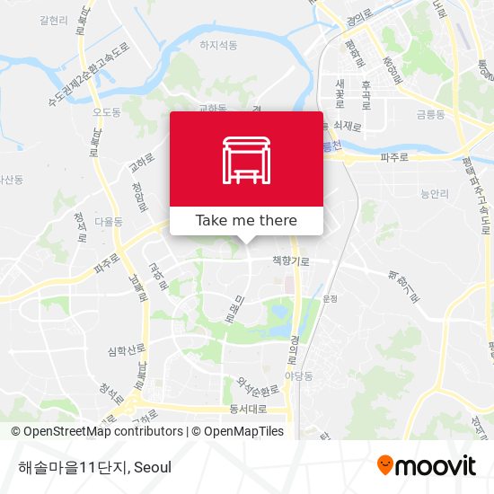 해솔마을11단지 map