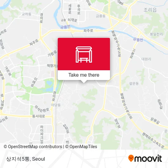 상지석5통 map