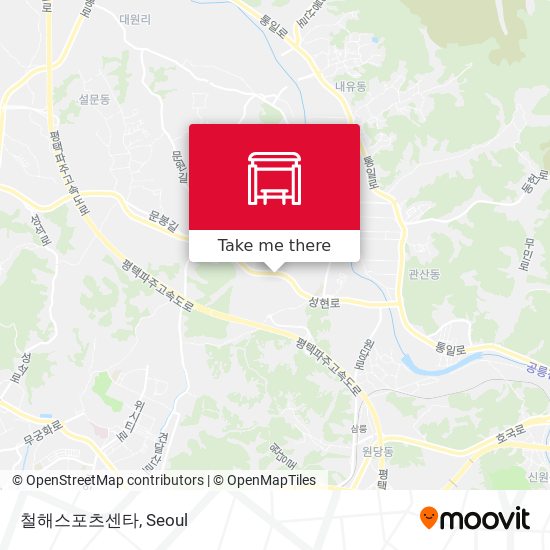 철해스포츠센타 map