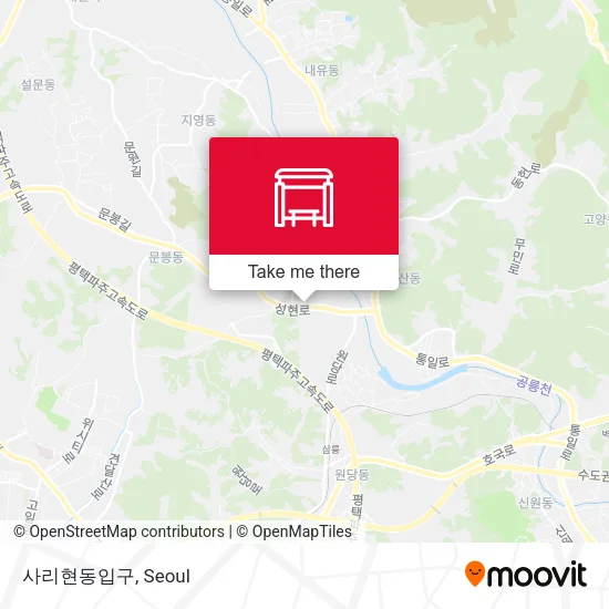 사리현동입구 map