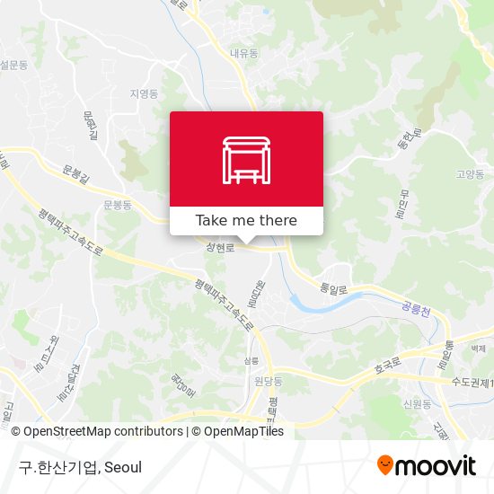 구.한산기업 map