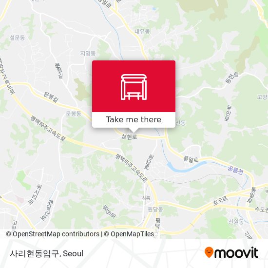 사리현동입구 map