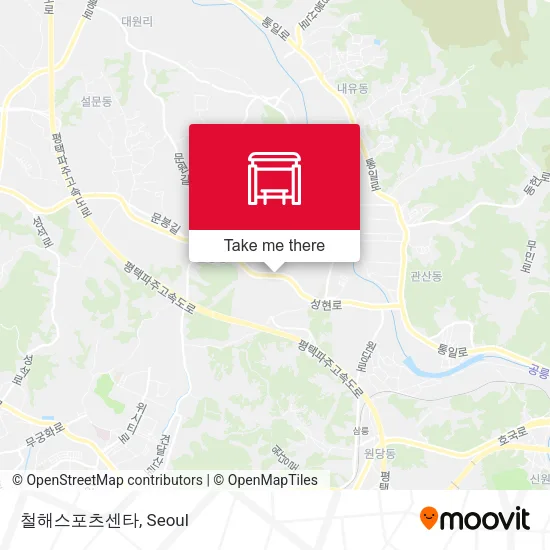 철해스포츠센타 map
