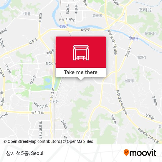 상지석5통 map