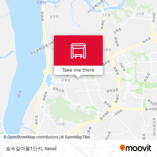 숲속길마을1단지 map