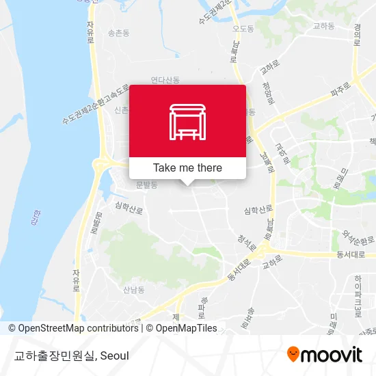 교하출장민원실 map