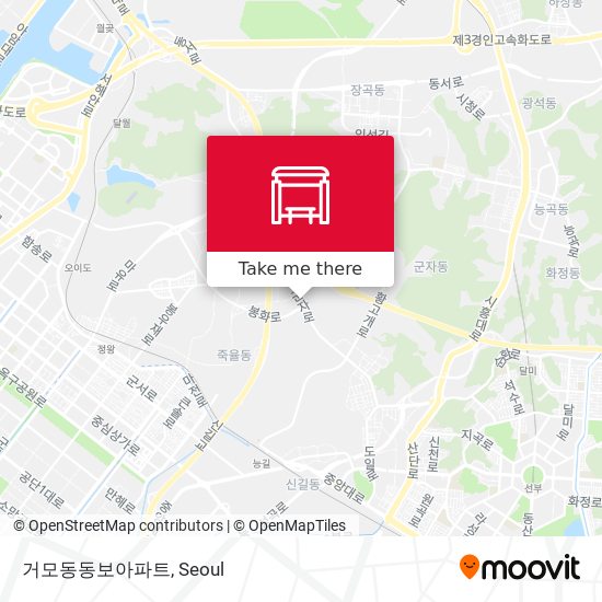 거모동동보아파트 map