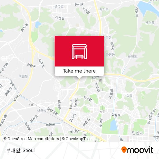 부대앞 map
