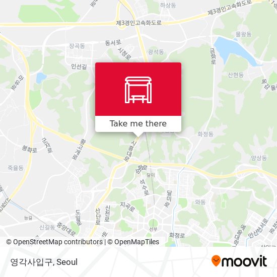 영각사입구 map