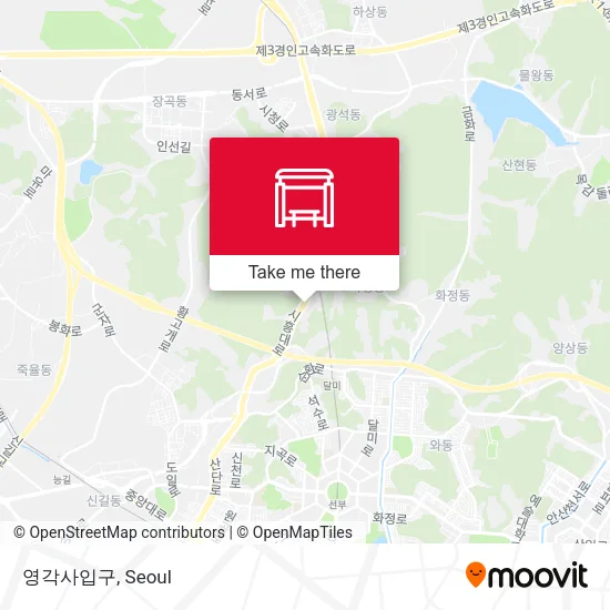 영각사입구 map