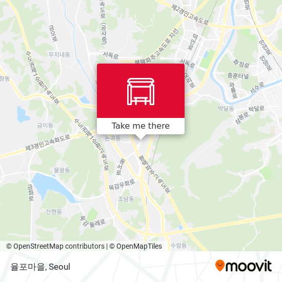 율포마을 map