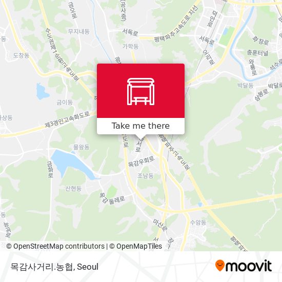 목감사거리.농협 map