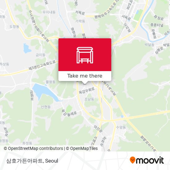 삼호가든아파트 map