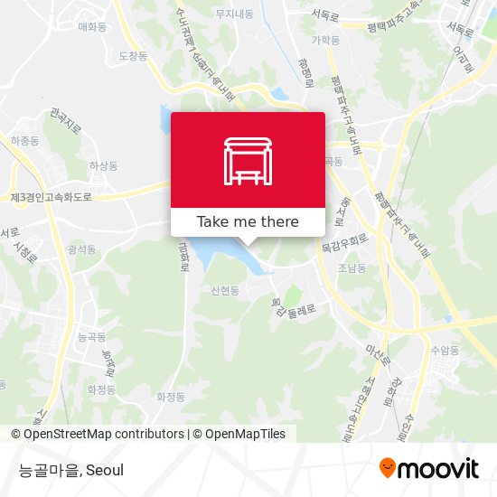 능골마을 map