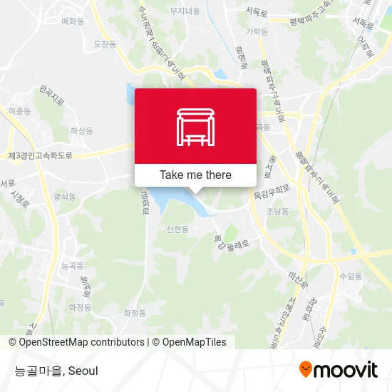 능골마을 map