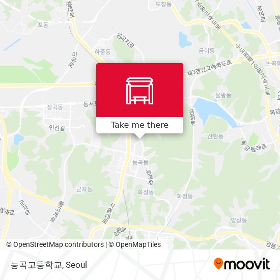 능곡고등학교 map