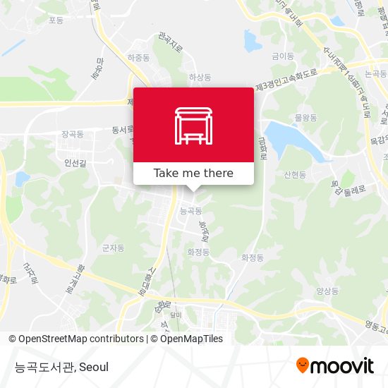 능곡도서관 map