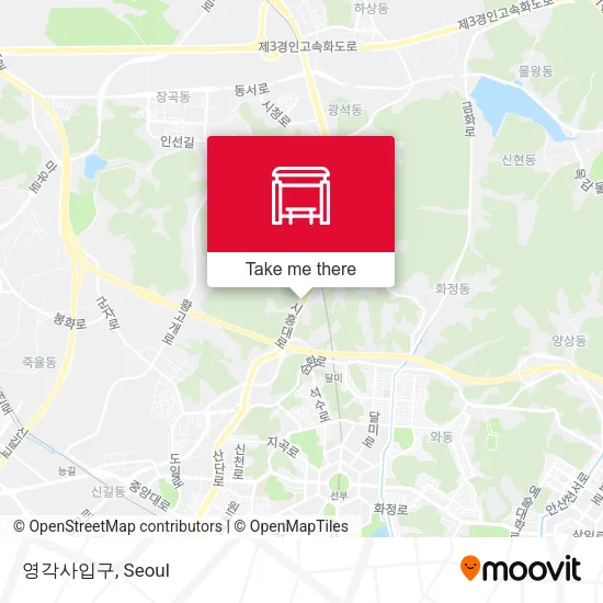 영각사입구 map