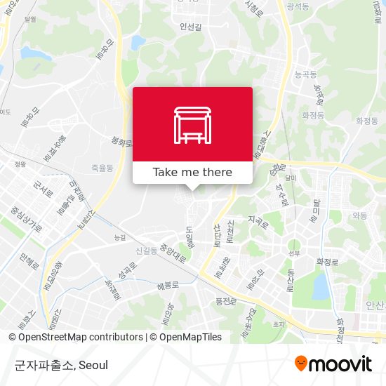군자파출소 map