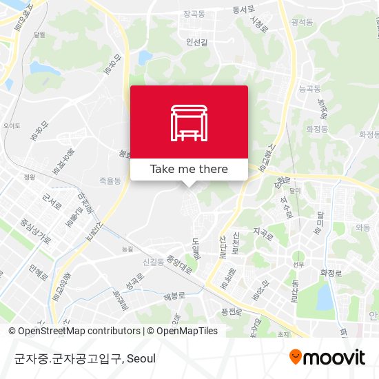 군자중.군자공고입구 map