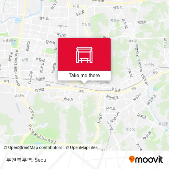 부천북부역 map