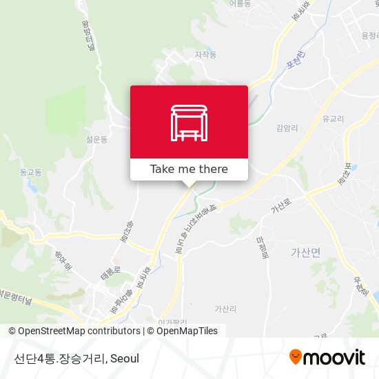 선단4통.장승거리 map