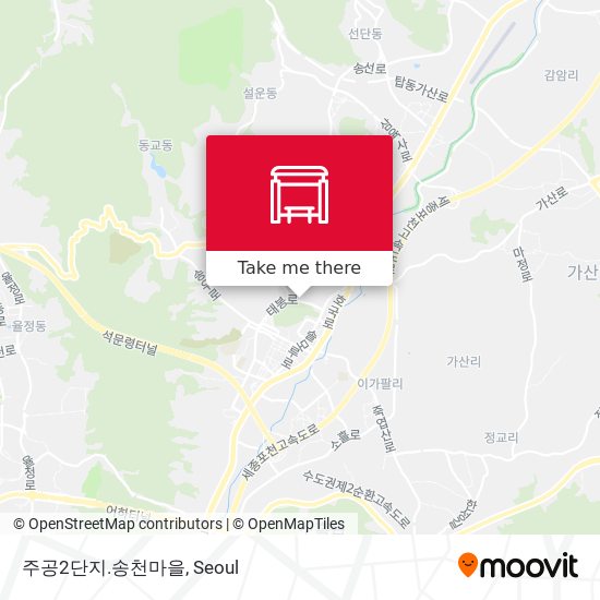 주공2단지.송천마을 map