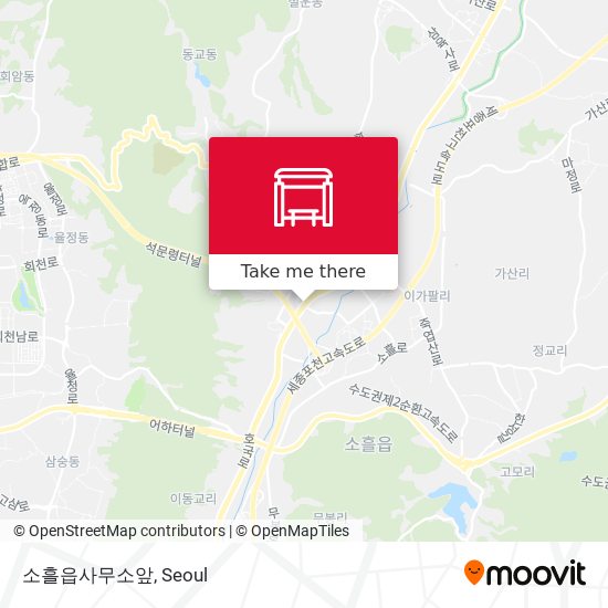 소흘읍사무소앞 map