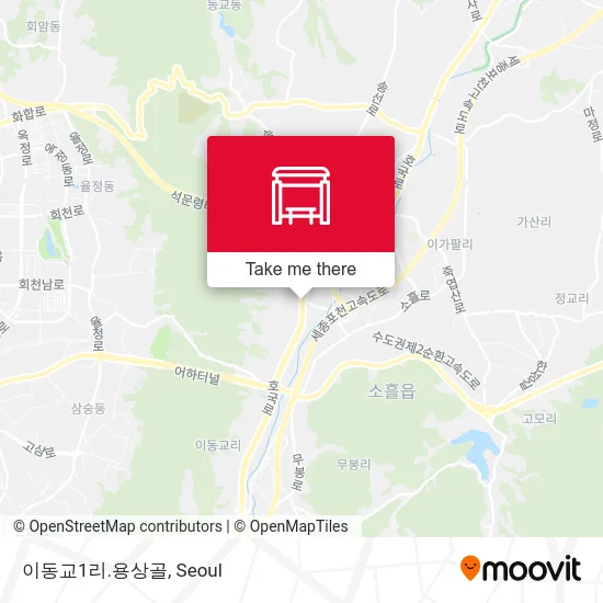 이동교1리.용상골 map