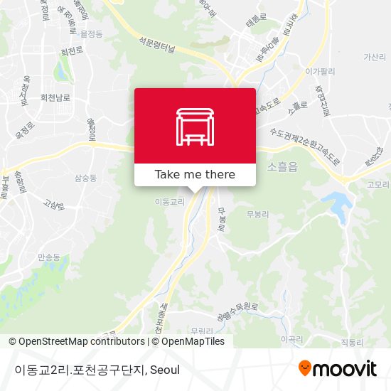 이동교2리.포천공구단지 map