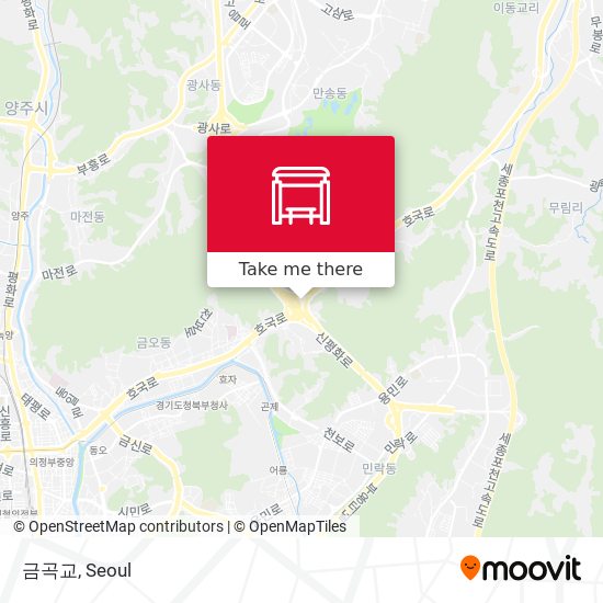 금곡교 map