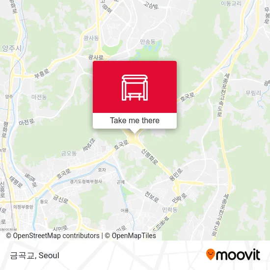 금곡교 map
