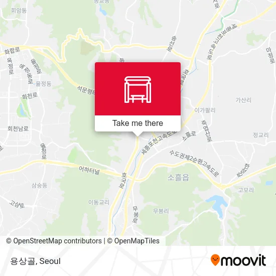용상골 map