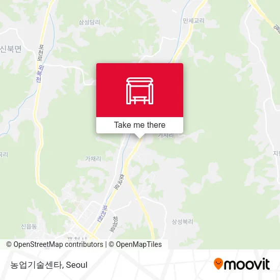 농업기술센타 map