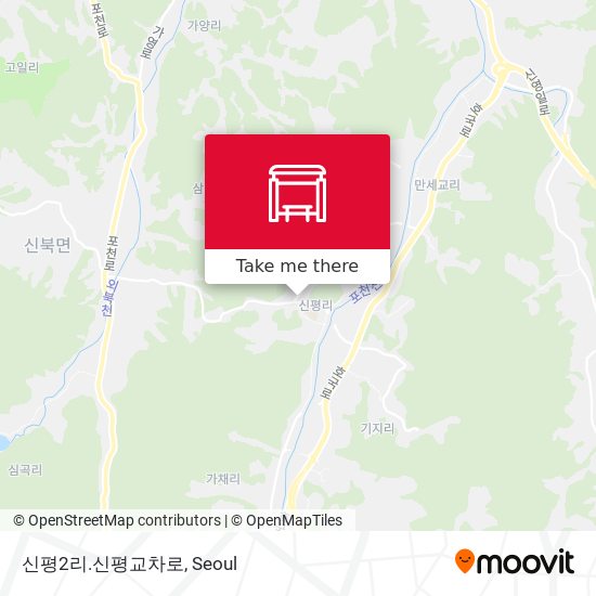 신평2리.신평교차로 map