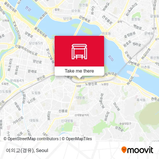 여의교(경유) map