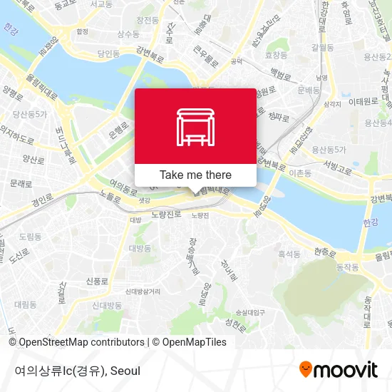 여의상류Ic(경유) map