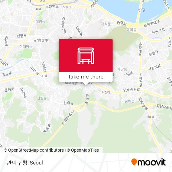 관악구청 map