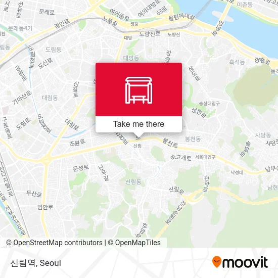 신림역 map