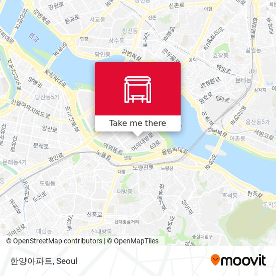 한양아파트 map