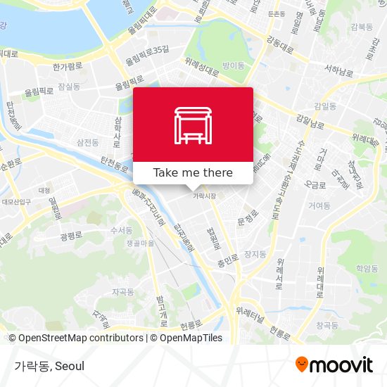 가락동 map