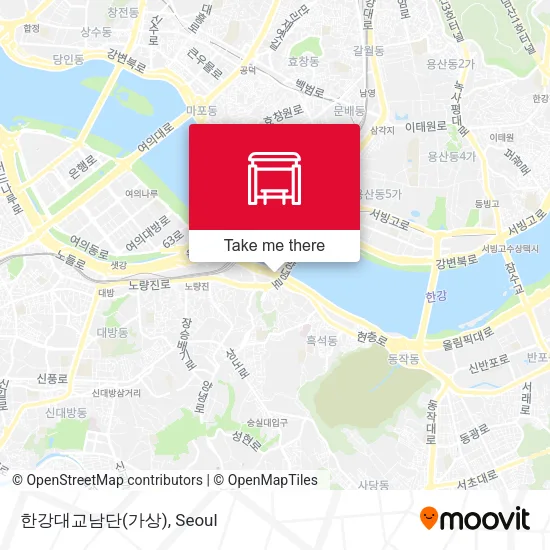 한강대교남단(가상) map