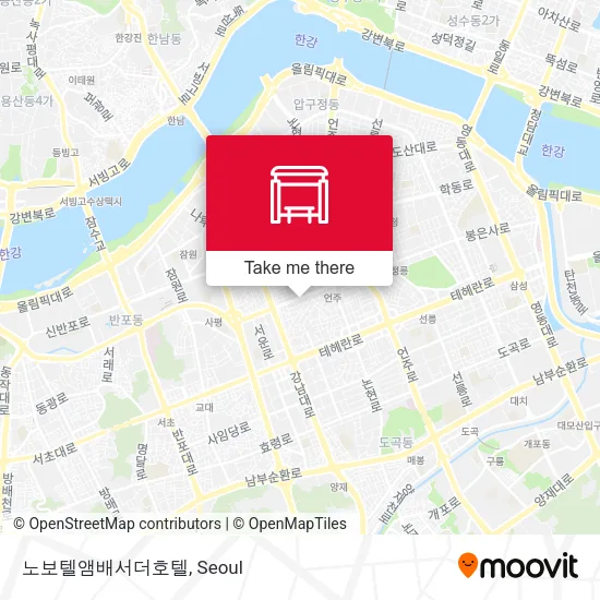 노보텔앰배서더호텔 map