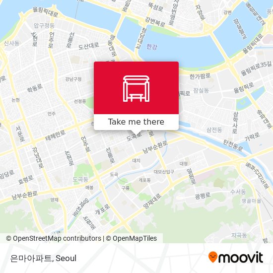 은마아파트 map