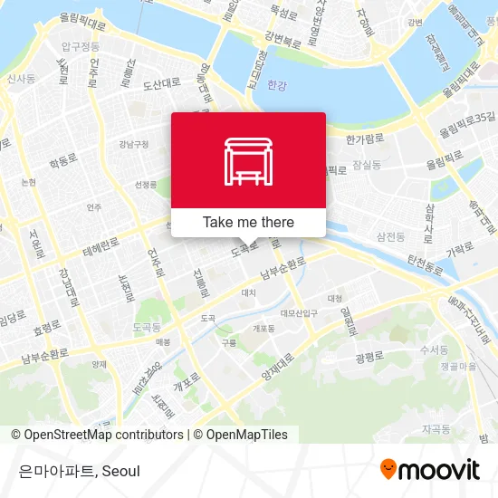 은마아파트 map