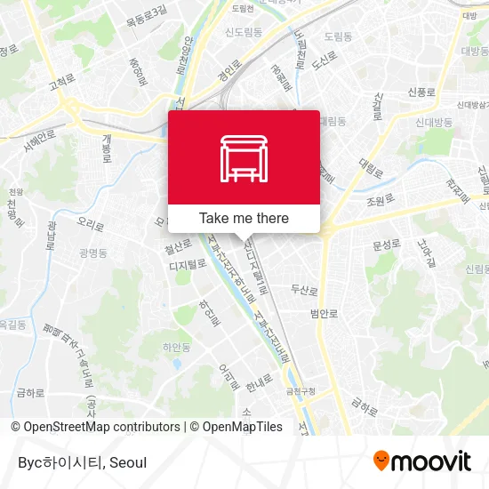 Byc하이시티 map