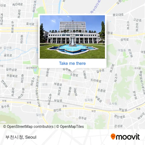 부천시청 map